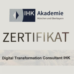 Digital Transformation Consultant Zertifikat